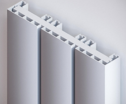 Vasco Beams Verticale Aluminium Radiator H2200 B660 (2812 Watt) - witte structuurlak S600