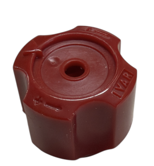 ROOD handwieltje voor warmgeperste Collector Begetube Ingebouwde Kraantjes - nieuw model