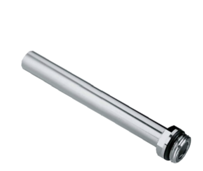 Begetube Verchroomde Verbindingspijp 1/2"M x 15 mm voor muuraansluiting inbouwdoos  409020512