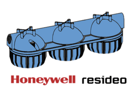 Vervang lichaam voor Honeywell Triplex FF60