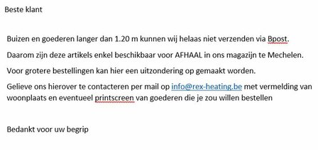 Wavin PVC  Buis 110 mm / 5 meter - 10120693