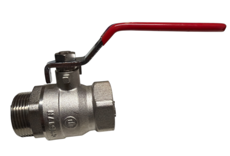 Bolkraan 1&frac14;" MF Met Hendel 