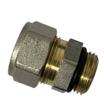 Begetube 1/2"M Met o-ring x 15 mm Klemkoppeling  401010512
