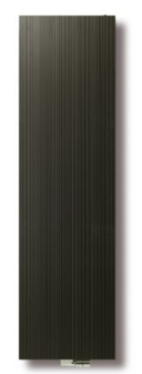 Vasco Bryce V75 Verticale Aluminium Radiator H1800 B600 (2028 Watt) - M300  BLACK JANUARI  structuurlak 