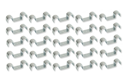 Buisklem dubbel 15/16 mm voor Alpex 16 zonder mantel (25 stuks) Staal