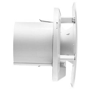 Xpelair Simply Silent Met Hygrostaat &amp; Timer (100 mm) rond/vierkant C4HTSR   A0027936