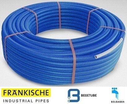 Begetube Alpex DUO Buis 20/2 mm BLAUW (Rol 50 m) - 800342050