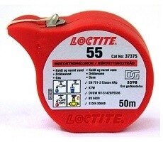 Loctite 55 Vezelkoord 50 m (Gas &amp; Water)