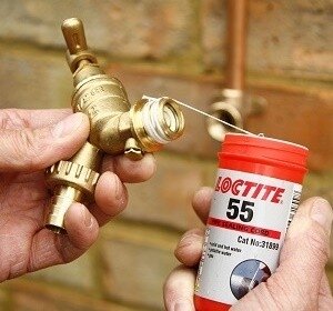 Loctite 55 Vezelkoord 50 m (Gas &amp; Water)