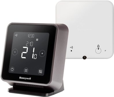 karakter afgewerkt Huiskamer Honeywell T6R Lyric Digitale thermostaat (Draadloos) zwart - Verwarming  Shop Online