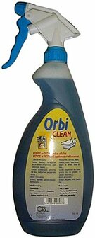 Orbi Clean ontvetter &amp; reiniger 750 ml BLAUW