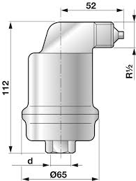 Spirotop 1/2&quot;V Automatische Ontluchter AB050