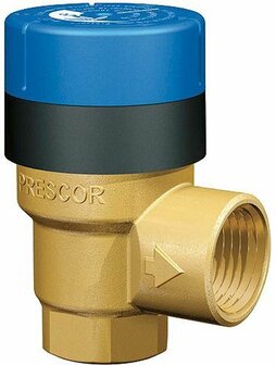 Flamco Prescor veiligheidsklep 1/2&quot;F (8 bar)