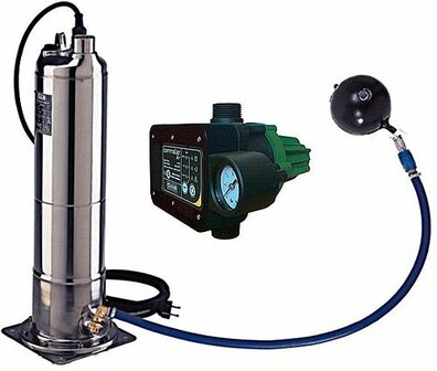 DAB Pulsar Dry 30/50 M-NA Onderwaterpomp met drukschakelaar en aanzuigset 2 m  - 60211316