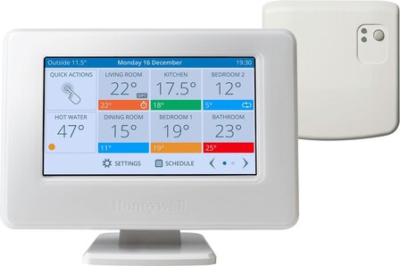 Honeywell Resideo Evohome Basispakket met Wifi en Kleurenscherm ATP921R3100