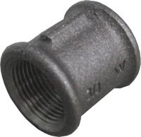 HSE Mof 3/4&quot;FF Gietijzer Zwart - 14270020