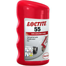 Loctite 55 Vezelkoord 160 m (Gas &amp; Water)