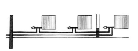 Begetube Onderverdeelstuk ZIJKANT 50% Vloer 1/2&quot;M x M24 EENPIJPS - 119010052