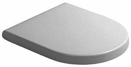 WC-Zitting Starck 3 Duravit Soft-Close wit - inox