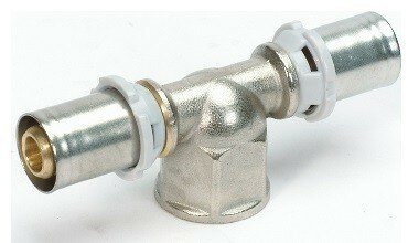 Begetube T Perskoppeling 26/3 x 3/4&quot;F x 26/3 - 338285656