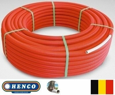 Henco Buis 20/2 mm Standard ROOD (Rol 50 m) - 50-020MR