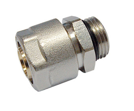 Comisa 1/2"M x 18/2 mm Alupex schroef knel koppeling (Met O-ring)