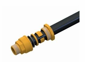 DECA Klemkoppeling 4/4"M x 32 mm Voor HDPE-Buis