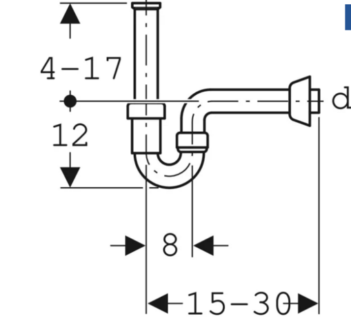 BUISSIFON PP GEBERIT 5/4"-40MM WIT 151100111