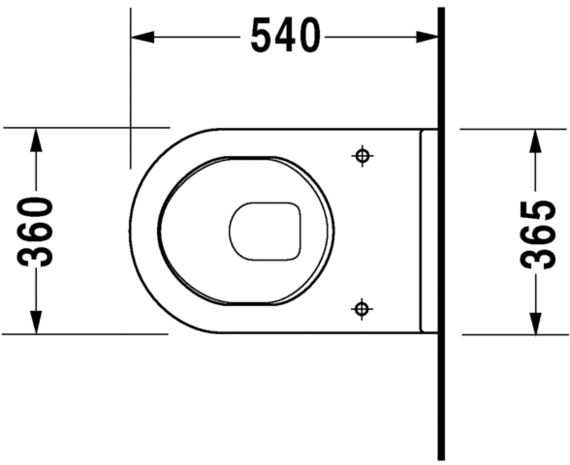 Duravit Starck 3 Hang-WC + Softclose Zitting