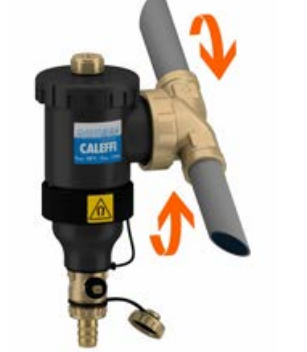 Caleffi  Vuilafscheider Dirtmag 3/4" met magneet