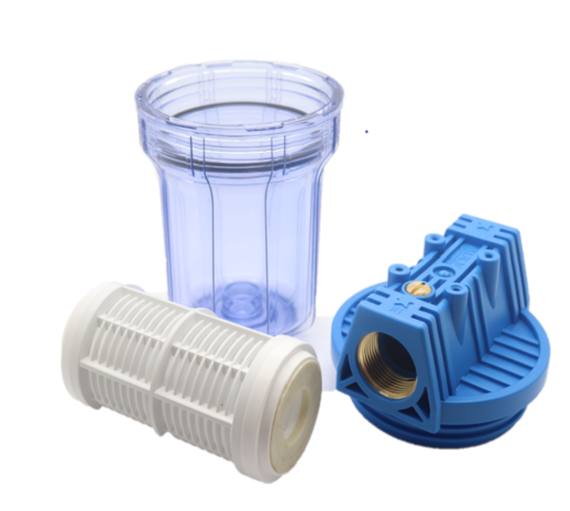 Aqua Voorfilter Mini 1" Voor regenwater Pompen incl sleutel en afwasbaar filterpatroon 