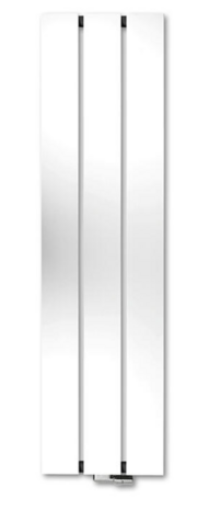 Vasco Beams Verticale Aluminium Radiator H1800 B320 (1237 Watt) - witte structuurlak S600