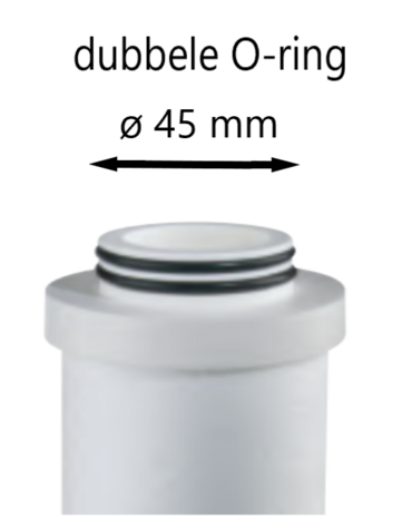 Durlem Actieve Koolstoffilter DF CA25 voor Duplex filter - 73052BX