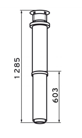 Vaillant Dakdoorvoer 60/100 (TurboMag) 303800