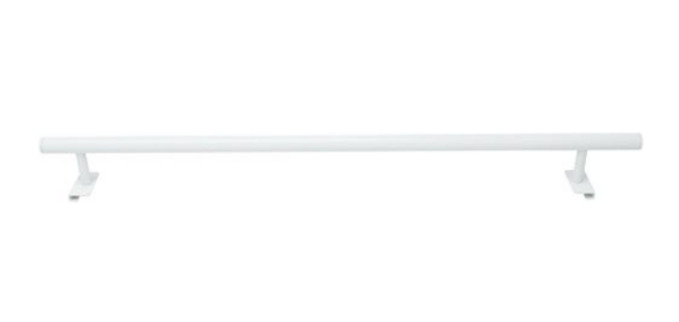 Handdoekbeugel voor verticale D-radiator type Vertex  Lengte 700 mm wit  180539