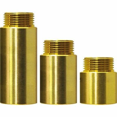 Verlengstuk 4/4"MF x 50 mm messing