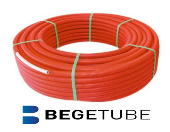 Begetube Alpex DUO XS Buis 20/2 mm ROOD (Rol 50 m) - 83620202