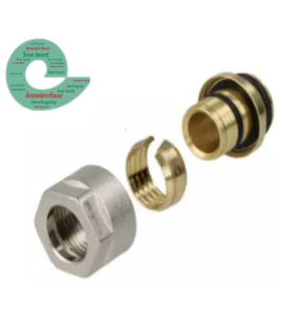 Comisa EK3/4" x 20/2 mm Alupex Klemkoppeling Euroconus