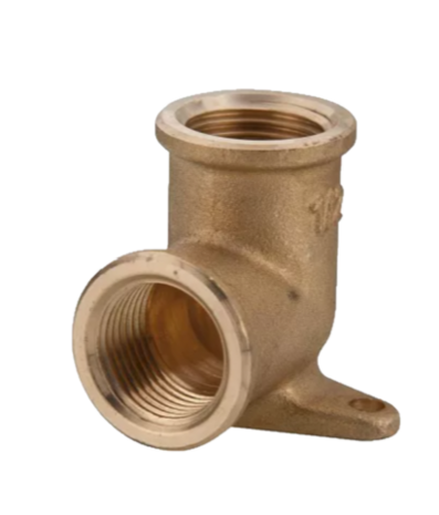 Messing muurplaat / culas 1/2" Vr