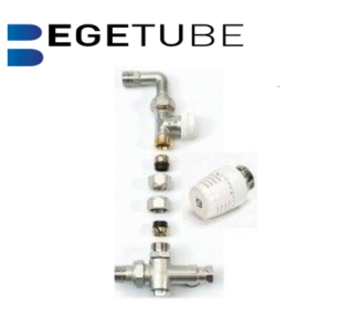 Begetube Zijaansluiting Compleet met Voeler en MUURaansluiting Alpex16/2 - 110246052