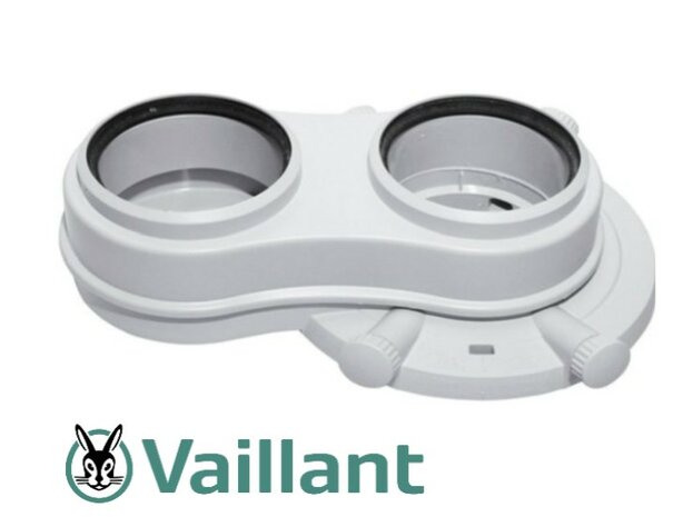 Vaillant Schouw Adapter 80 - 80 mm (PP) - 0020147470
