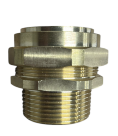 Push koppeling 5/4" BUITENDRAAD x DN32 voor Voorgeïsoleerde RVS flexibel  DN32 voor warmtepomp Monobloc  