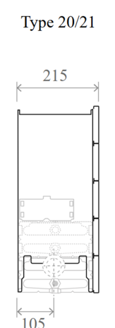 Jaga wandinbouw  Hybrid 30 x 140  x 21 ACO