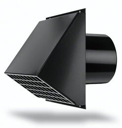 Vasco Ventilatie Geveldoorvoer 255 mm (Systeem D)