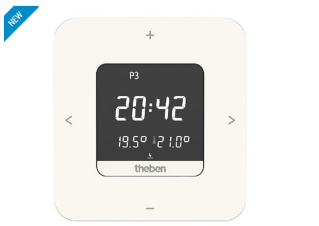  Theben RAM 812 top3 Digitale Ruimtethermostaat op NETSPANNING 230 Volt