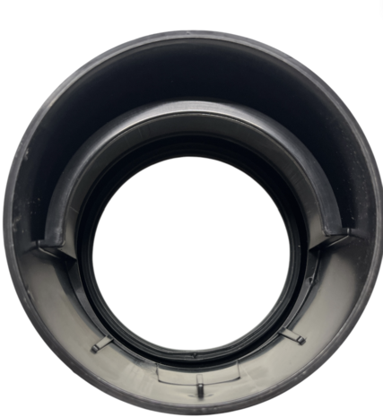 Wafix PP Verloop 110-90 mm (Excentrisch) - 3414211090