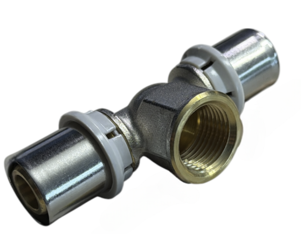 Begetube T Perskoppeling 20/2 x 3/4"F x 20/2 - 338283535