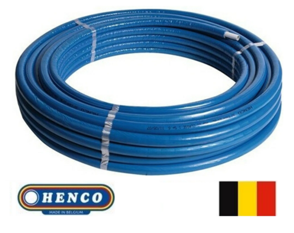 Henco Buis 32/3 mm Standard BLAUWE ISOLATIE 6 MM (Rol 50 m)  50-ISO4-32-BL