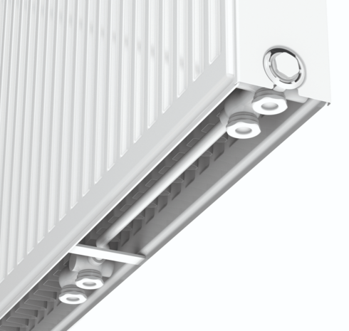 Stelrad  Novello 8 Paneelradiator Type 22  H 400 L 0700  - 872 Watt