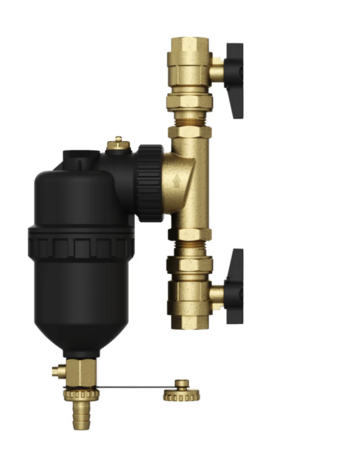 VSO  Vuilafscheider  3/4" met magneet en demontagesleutel